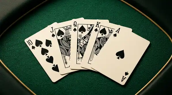 أوراق عشرة وولد وبنت وشايب وآس من البستون